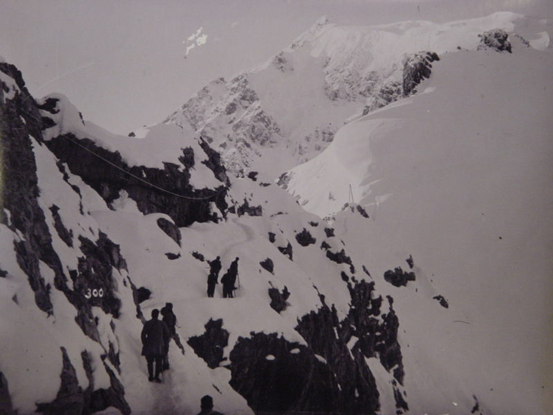Ortler Aufstiegsroute Payerhütte Soldaten