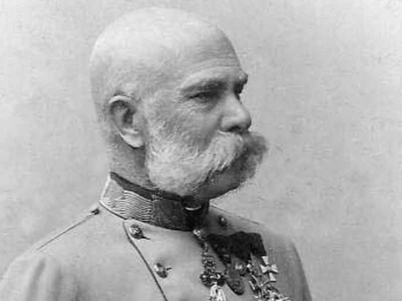 Web Emperor Franz Josef I Ca 1885