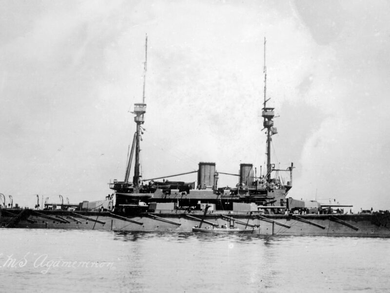 HMS Agamemnon LOC Ggbain 18554
